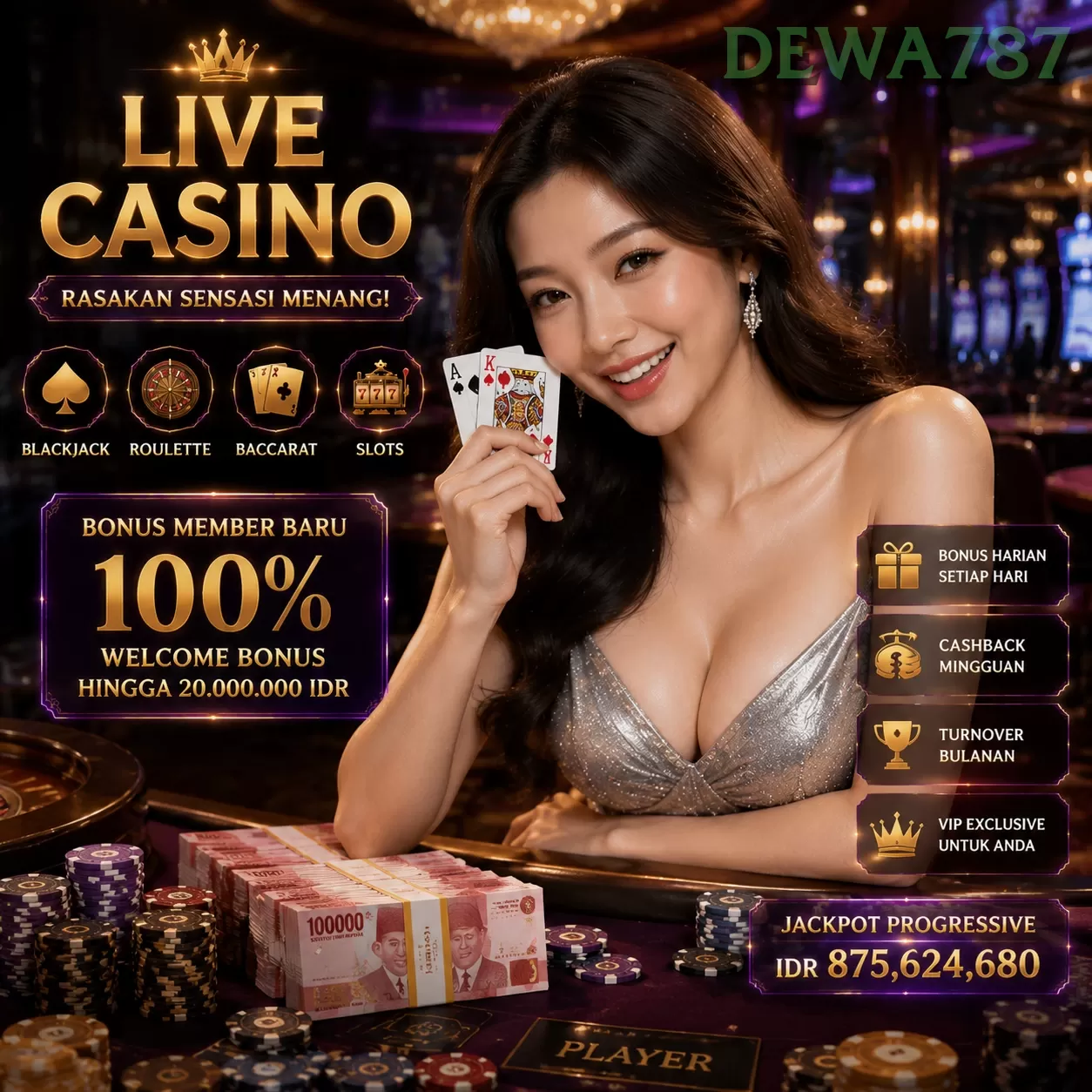 Main dewa7879 Menang Jackpot Besar